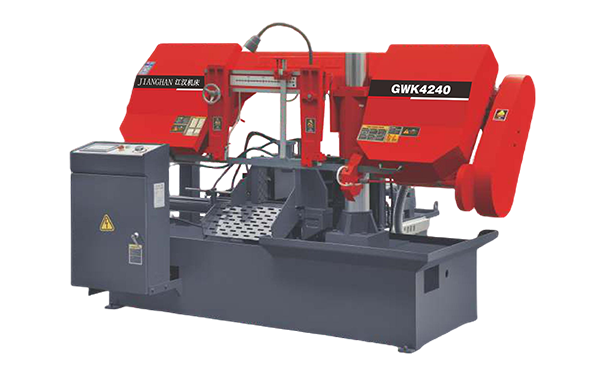 雷山GWK4240数控双柱卧式带锯床