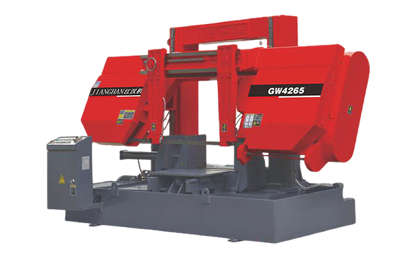 雷山GW4265双柱龙门卧式带锯床