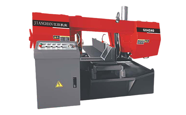 雷山GX4240旋转式带锯床